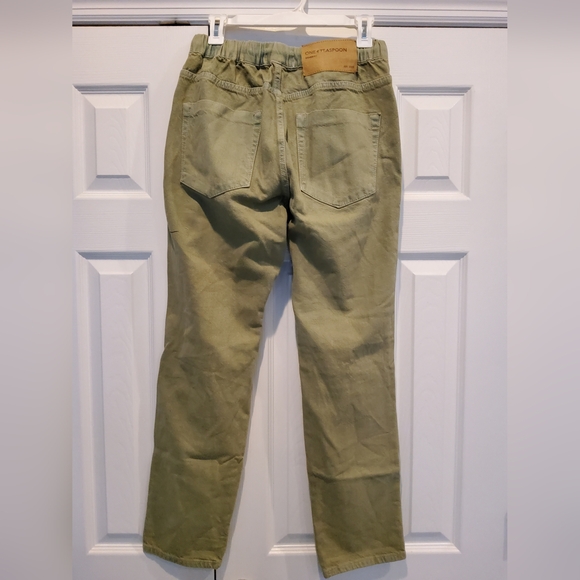 NWT One Teaspoon- Shabbies Low Waist Drawstring Boyfriend Denim Jeans - Picture 9 of 12